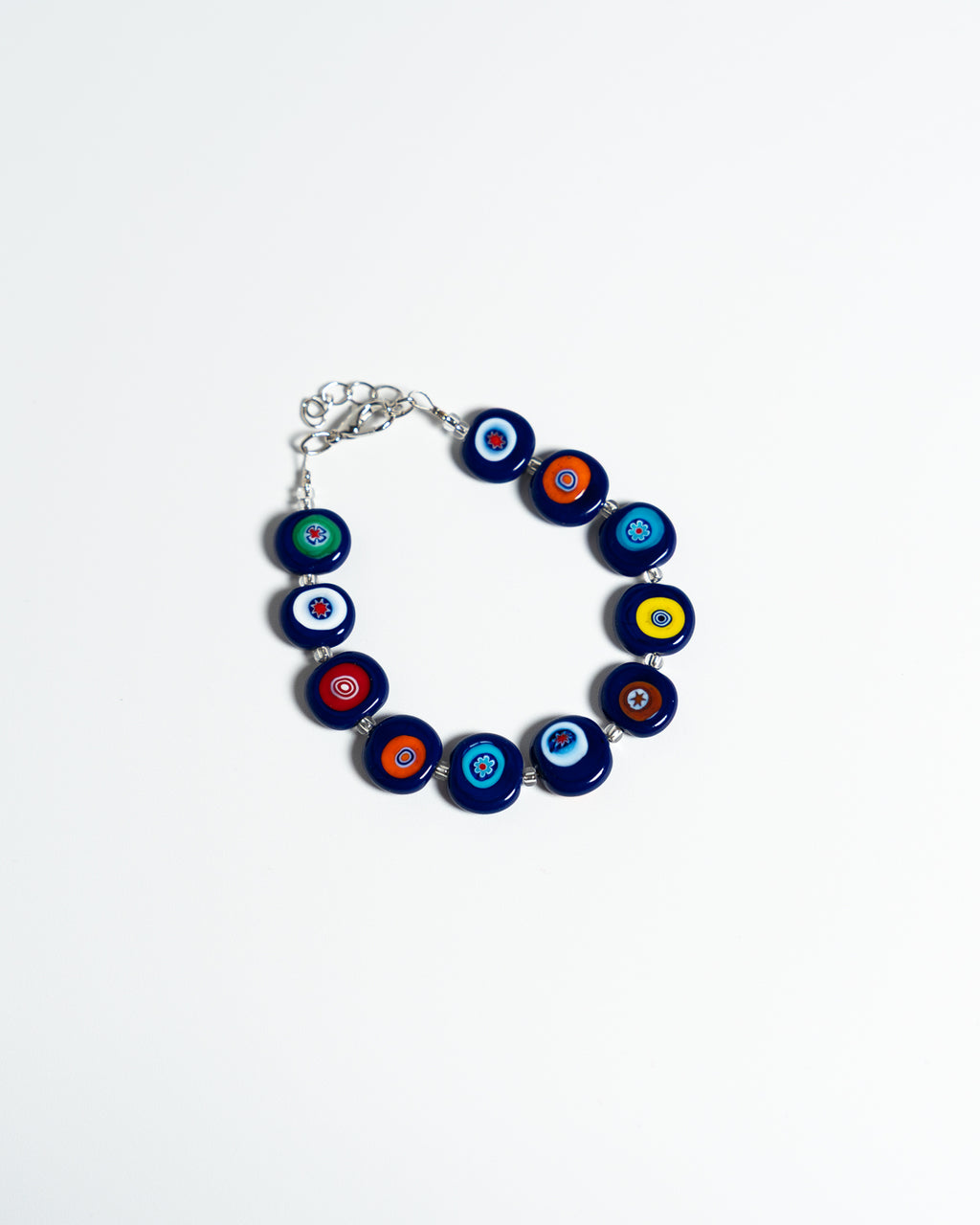 Mosaico piatto blu
