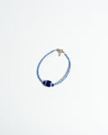 Rigadin blu con rosetta