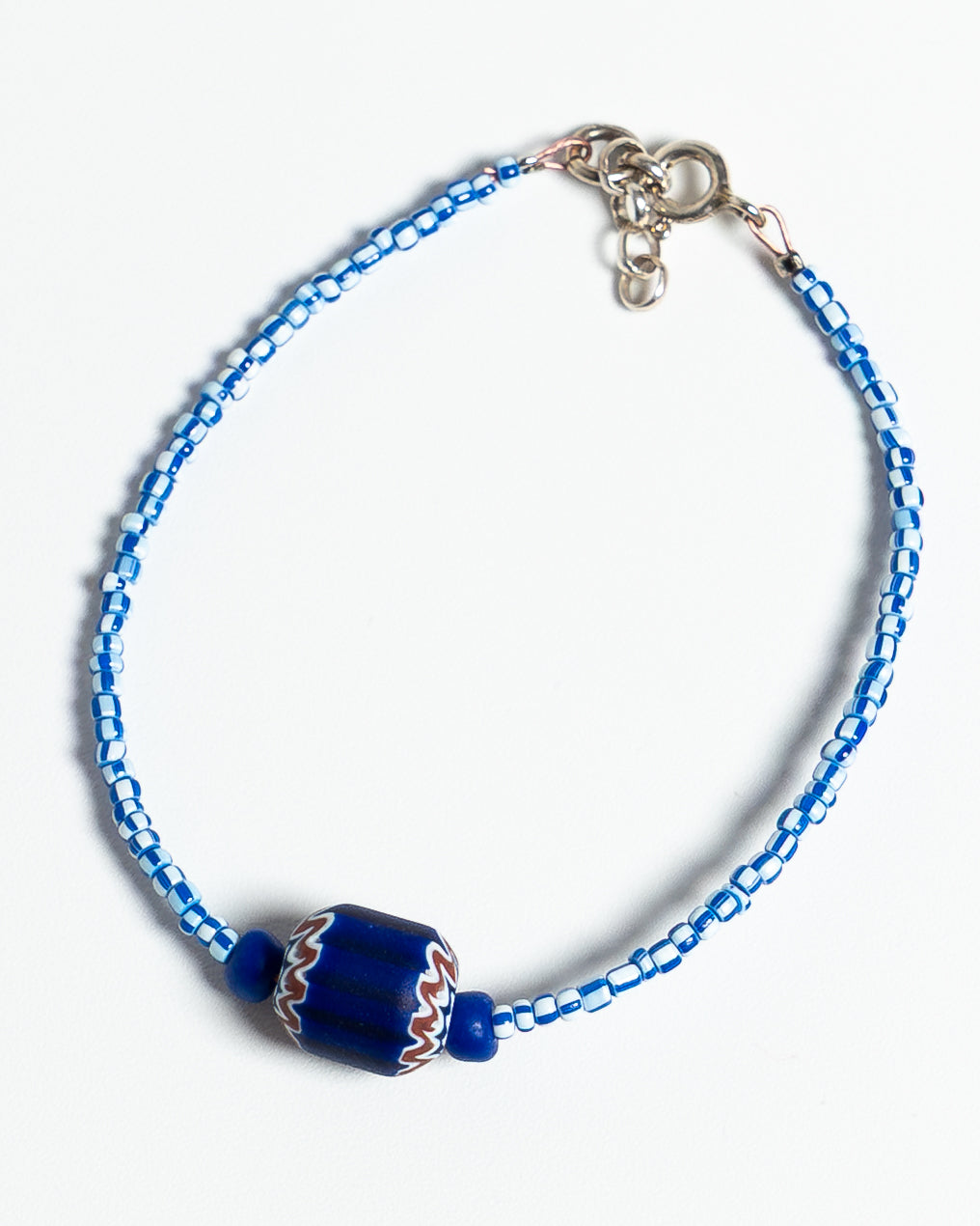 Rigadin blu con rosetta