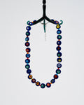 Murrine piattine blu