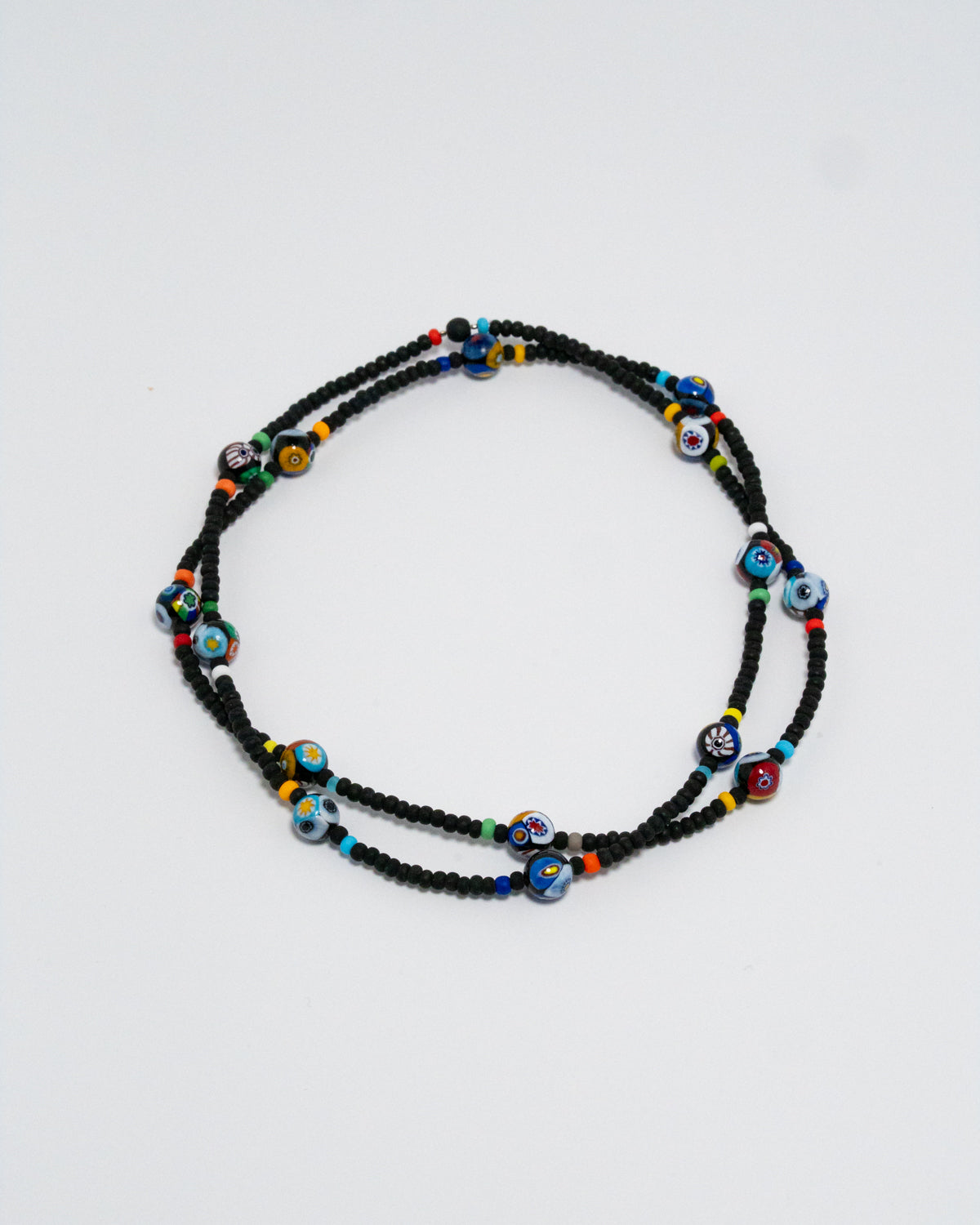 Murrine conteria nera lunga no chiusura